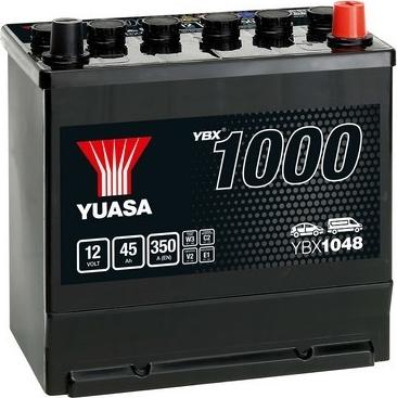 Yuasa YBX1048 Startera akumulatoru baterija